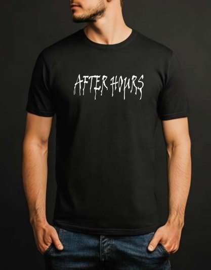 After Hours Black Tshirt